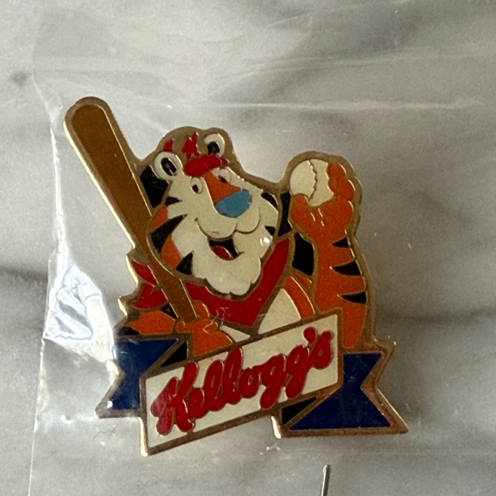 Kellogg's Tony the Tiger Frosted Flakes Cereal Collector’s Pin